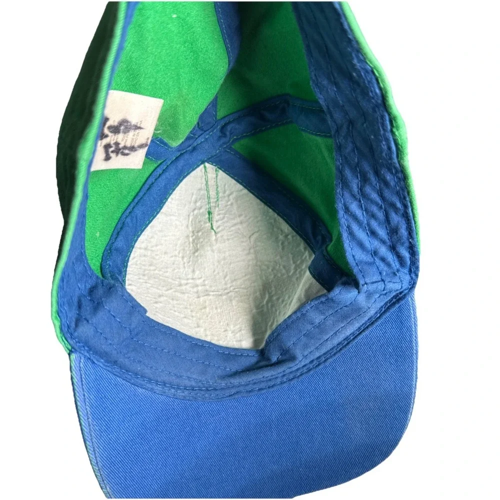 Kids Green Dinosaur Baseball Cap with Sunglasses and Teeth Design
